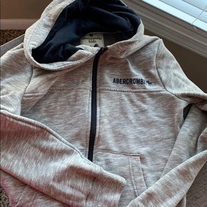 A&F Zip Up Fleece Jacket